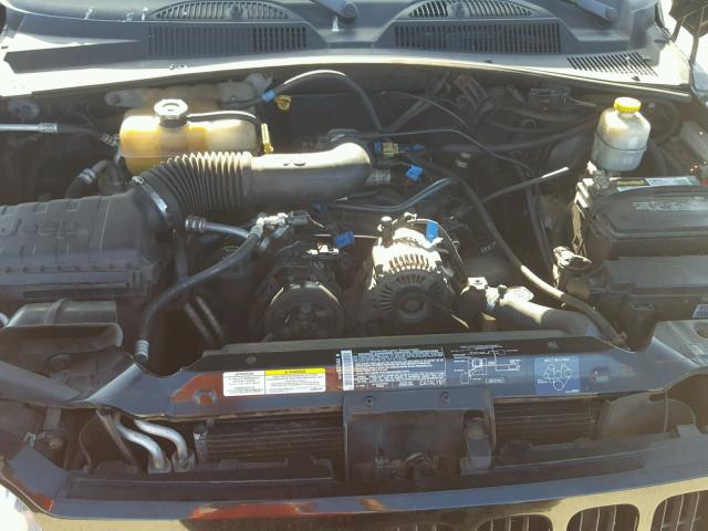1J4GL48K15W622933 - 2005 JEEP LIBERTY SP BLACK photo 7
