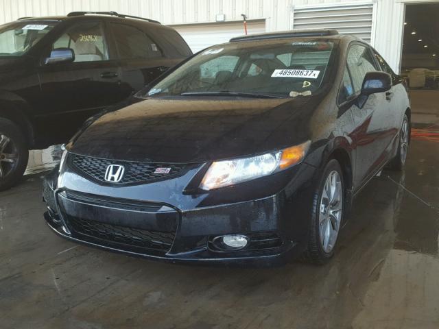 2HGFG4A50CH707866 - 2012 HONDA CIVIC SI BLACK photo 2