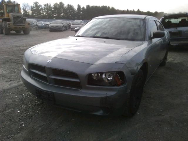 2B3LA43G67H674204 - 2007 DODGE CHARGER SE GRAY photo 2