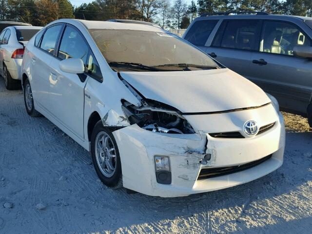 JTDKN3DU4A0056324 - 2010 TOYOTA PRIUS WHITE photo 1