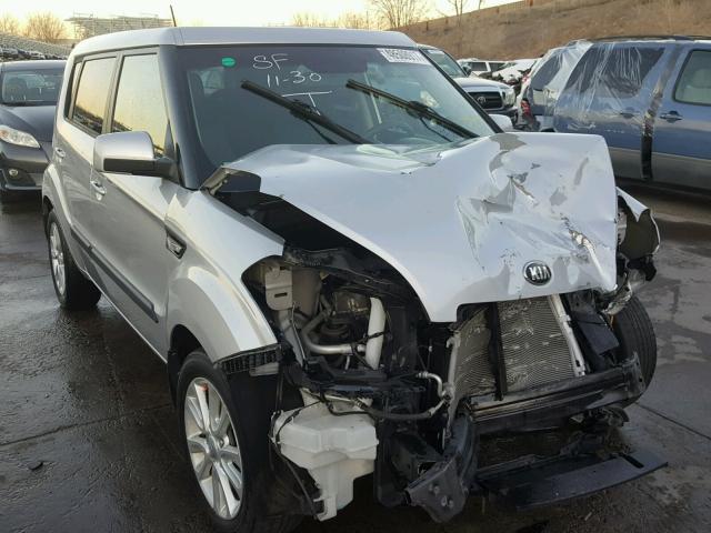 KNDJT2A5XD7766896 - 2013 KIA SOUL SILVER photo 1