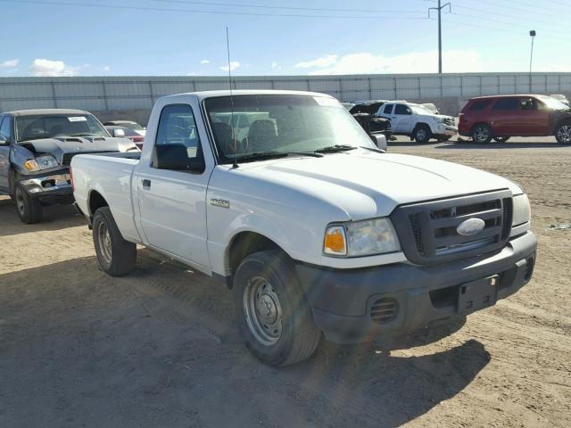 1FTYR10D48PB12966 - 2008 FORD RANGER WHITE photo 1