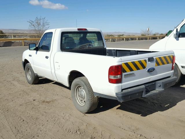 1FTYR10D48PB12966 - 2008 FORD RANGER WHITE photo 3