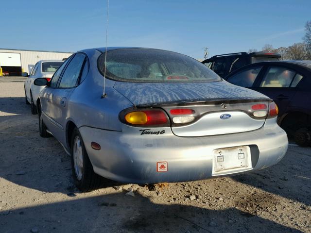 1FALP51U2VA165823 - 1997 FORD TAURUS G BLUE photo 3