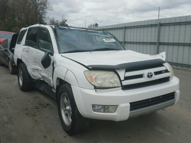 JTEZT14R030013344 - 2003 TOYOTA 4RUNNER SR WHITE photo 1