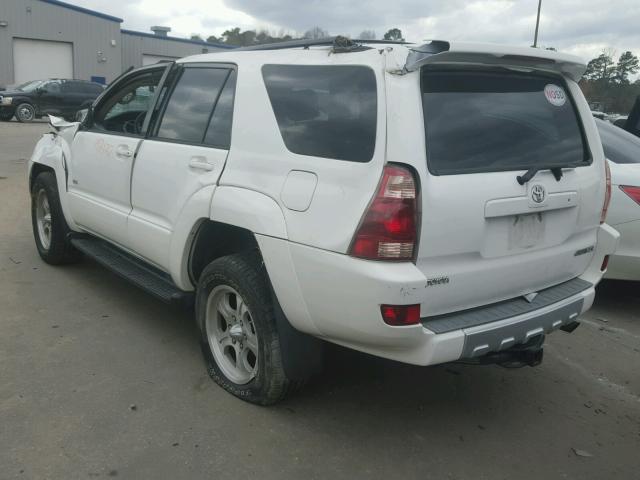 JTEZT14R030013344 - 2003 TOYOTA 4RUNNER SR WHITE photo 3