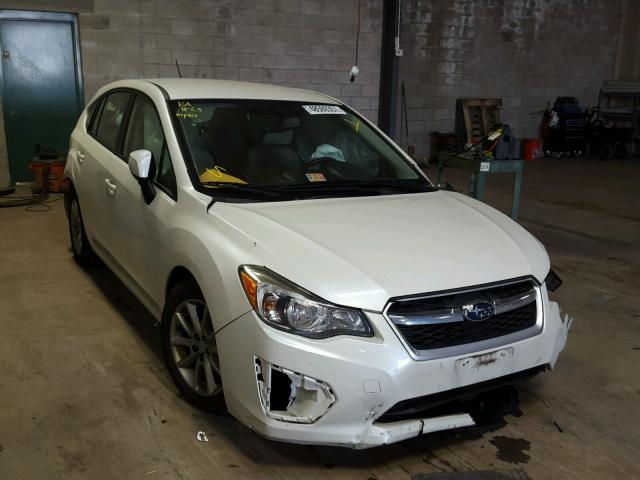 JF1GPAC64E8221468 - 2014 SUBARU IMPREZA PR WHITE photo 1