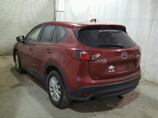 JM3KE4CEXD0133189 - 2013 MAZDA CX-5 TOURI RED photo 3