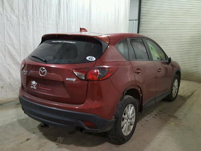 JM3KE4CEXD0133189 - 2013 MAZDA CX-5 TOURI RED photo 4