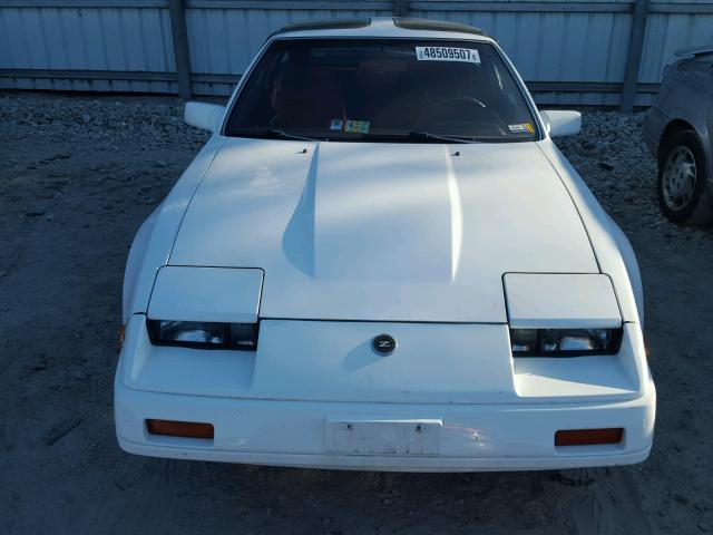 JN1HZ16S3GX086285 - 1986 NISSAN 300ZX 2+2 WHITE photo 9