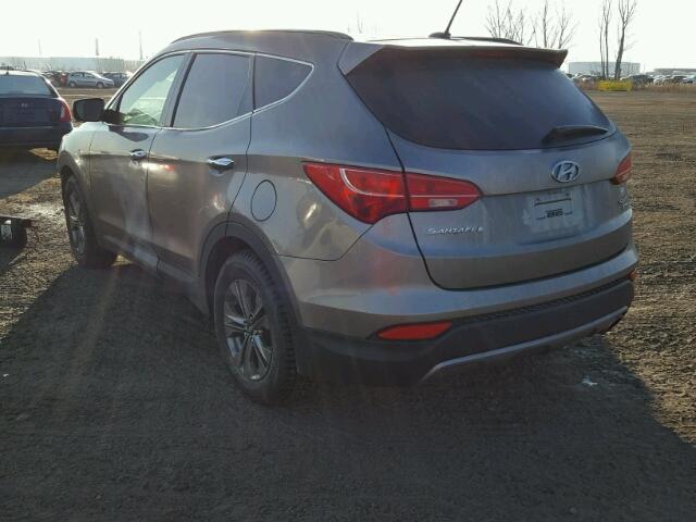 5XYZUDLB0FG269375 - 2015 HYUNDAI SANTA FE S 灰色 照片 3