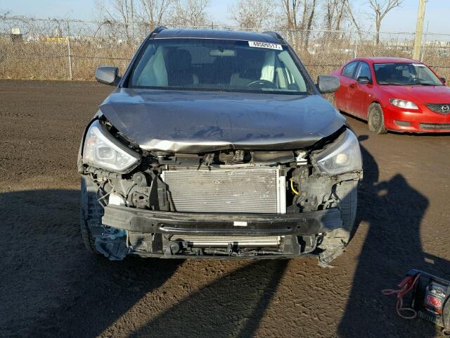 5XYZUDLB0FG269375 - 2015 HYUNDAI SANTA FE S 灰色 照片 9