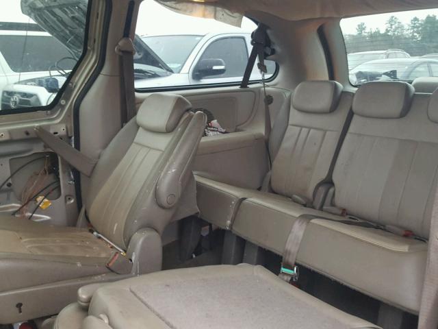 2A4GP54L06R704610 - 2006 CHRYSLER TOWN & COU TAN photo 6