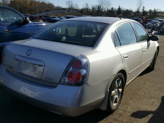 1N4AL11D55N406911 - 2005 NISSAN ALTIMA S SILVER photo 4