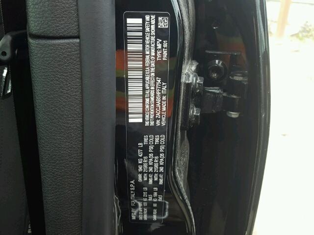 ZACCJAAB5HPF77547 - 2017 JEEP RENEGADE S 黑色 照片 10