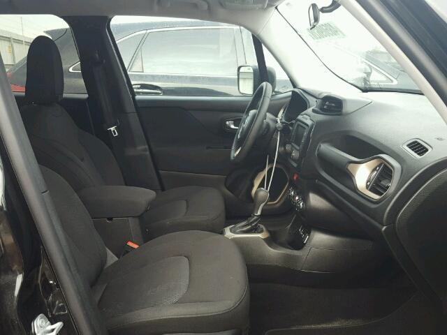 ZACCJAAB5HPF77547 - 2017 JEEP RENEGADE S 黑色 照片 5