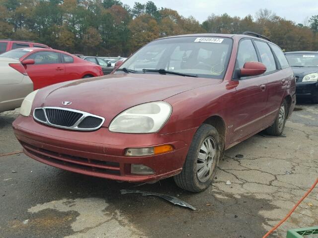 KLAJB82Z61K677012 - 2001 DAEWOO NUBIRA CDX 栗色 照片 2