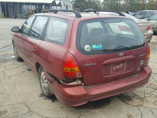 KLAJB82Z61K677012 - 2001 DAEWOO NUBIRA CDX 栗色 照片 3