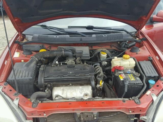 KLAJB82Z61K677012 - 2001 DAEWOO NUBIRA CDX 栗色 照片 7