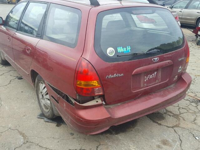 KLAJB82Z61K677012 - 2001 DAEWOO NUBIRA CDX 栗色 照片 9