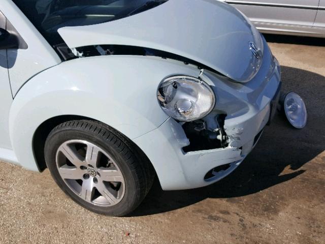 3VWRF31YX6M326435 - 2006 VOLKSWAGEN NEW BEETLE Mavi foto 9