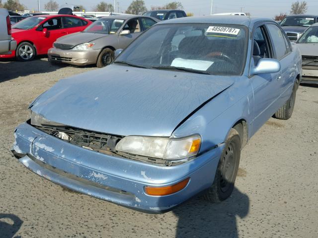 1NXAE00E2PZ030990 - 1993 TOYOTA COROLLA LE BLUE photo 2