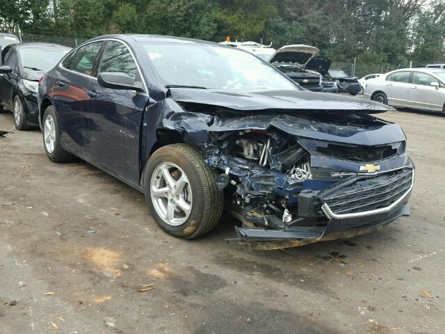 1G1ZB5STXGF185244 - 2016 CHEVROLET MALIBU LS ლურჯი ფოტო 1