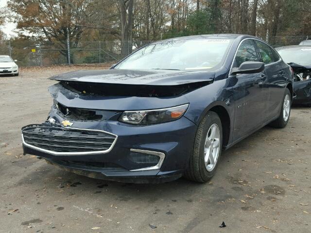 1G1ZB5STXGF185244 - 2016 CHEVROLET MALIBU LS ლურჯი ფოტო 2