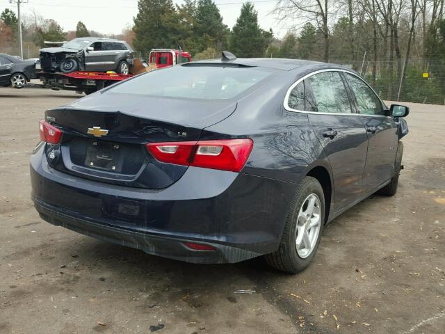 1G1ZB5STXGF185244 - 2016 CHEVROLET MALIBU LS ლურჯი ფოტო 4