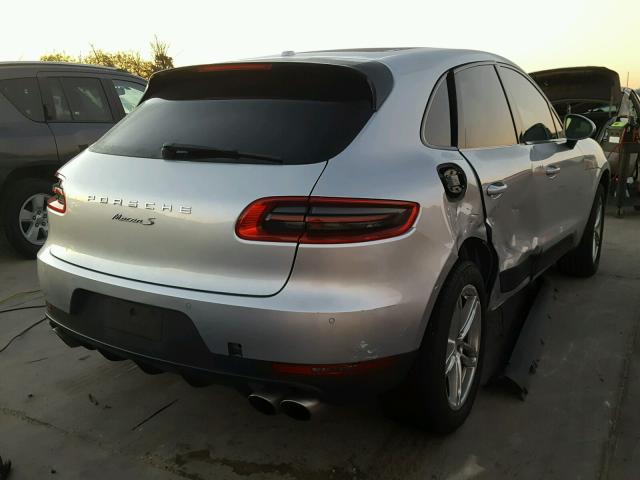 WP1AB2A57HLB11710 - 2017 PORSCHE MACAN S SILVER photo 4