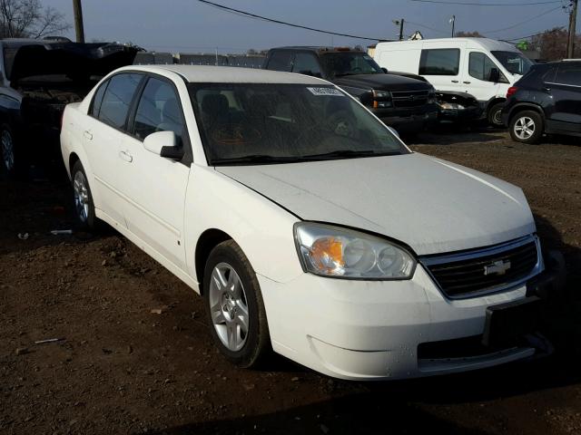 1G1ZT58N17F305258 - 2007 CHEVROLET MALIBU LT WHITE photo 1