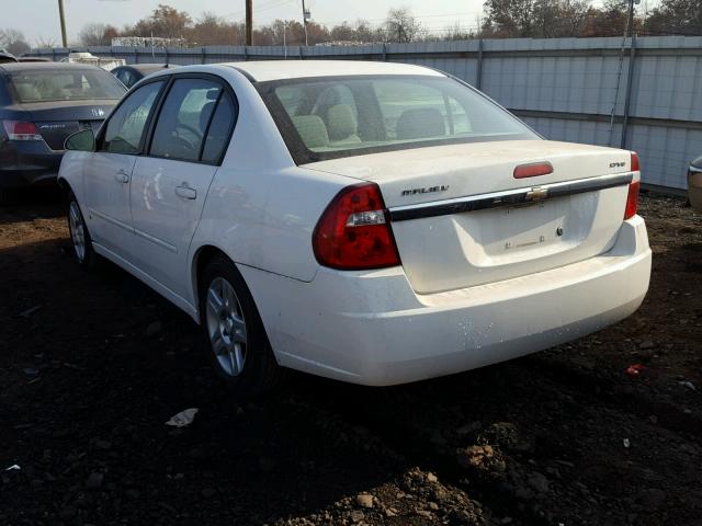 1G1ZT58N17F305258 - 2007 CHEVROLET MALIBU LT WHITE photo 3