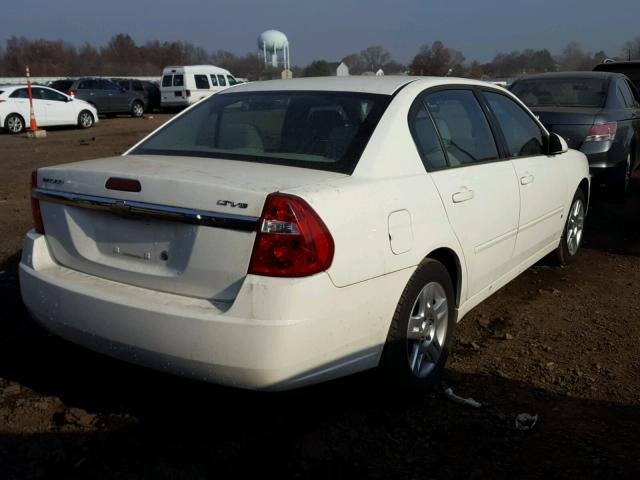 1G1ZT58N17F305258 - 2007 CHEVROLET MALIBU LT WHITE photo 4