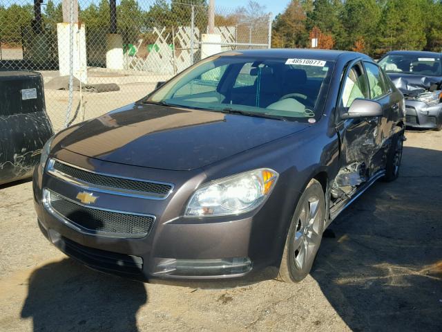 1G1ZC5E08A4162143 - 2010 CHEVROLET MALIBU 1LT GRAY photo 2