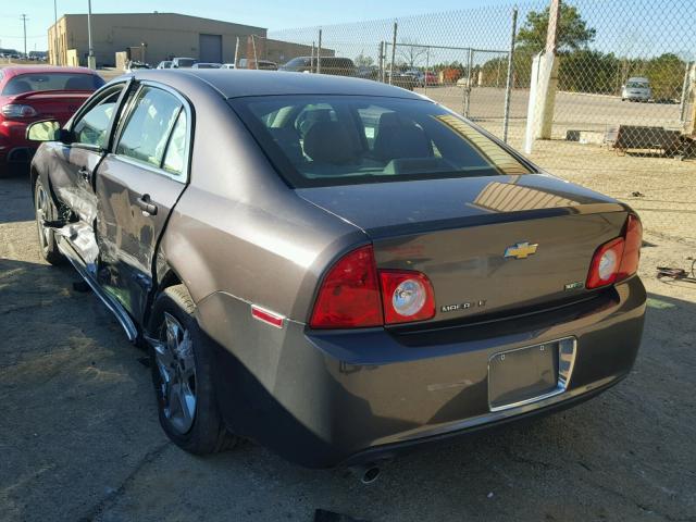 1G1ZC5E08A4162143 - 2010 CHEVROLET MALIBU 1LT GRAY photo 3