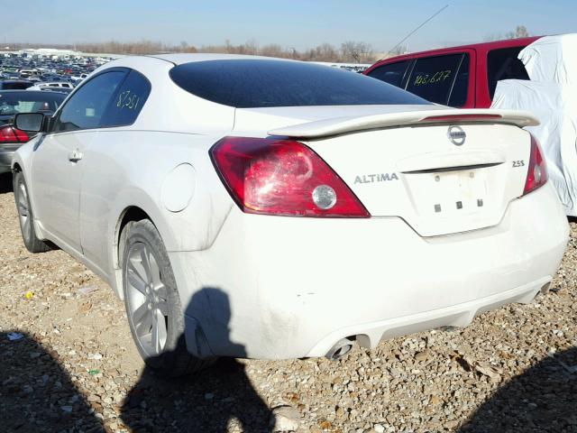 1N4AL2EP8CC220461 - 2012 NISSAN ALTIMA S WHITE photo 3