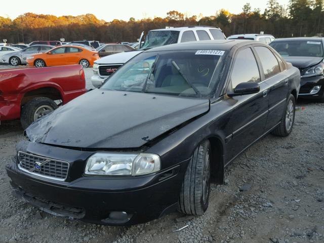 YV1TS91Z941354618 - 2004 VOLVO S80 T6 BLACK photo 2