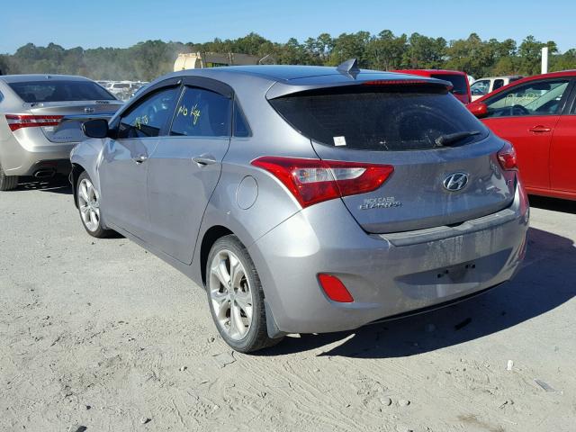 KMHD35LE4DU080622 - 2013 HYUNDAI ELANTRA GT SILVER photo 3