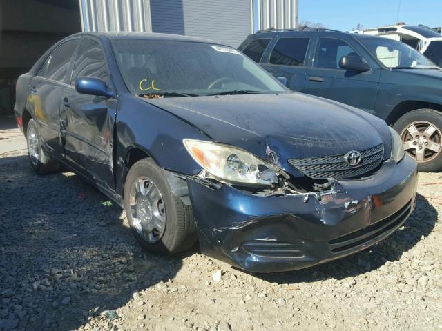 4T1BE32K13U166546 - 2003 TOYOTA CAMRY LE BLUE photo 1