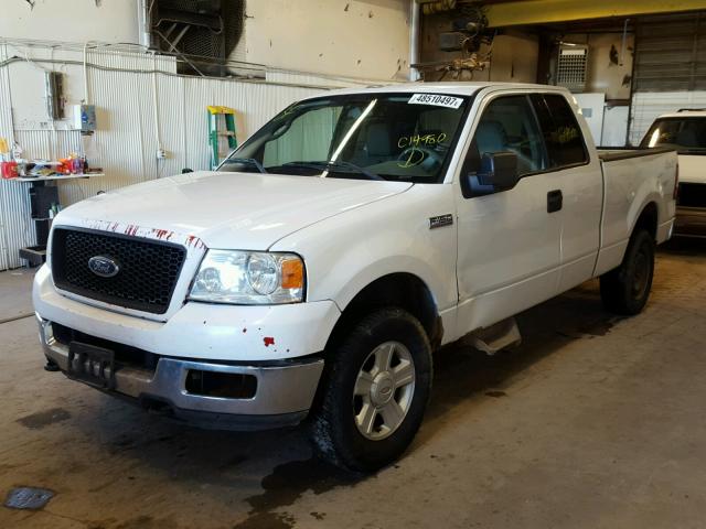 1FTPX14514NC14980 - 2004 FORD F150 WHITE photo 2