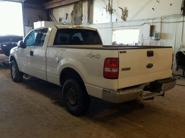 1FTPX14514NC14980 - 2004 FORD F150 WHITE photo 3