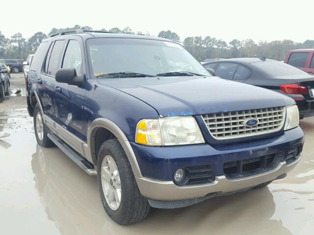 1FMZU64W54ZA27382 - 2004 FORD EXPLORER E BLUE photo 1