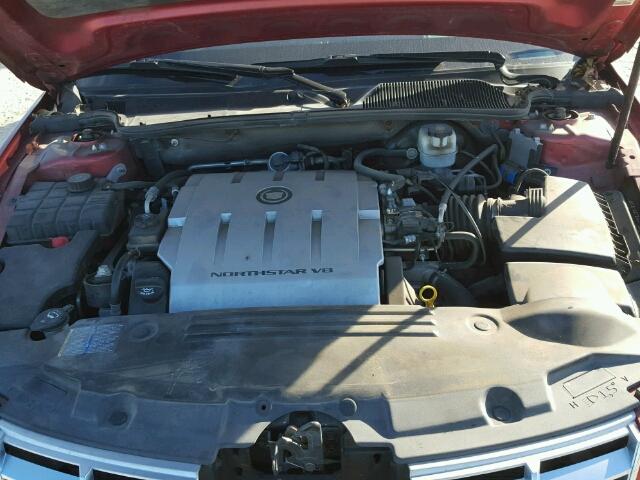 1G6KD57Y78U195995 - 2008 CADILLAC DTS RED photo 7