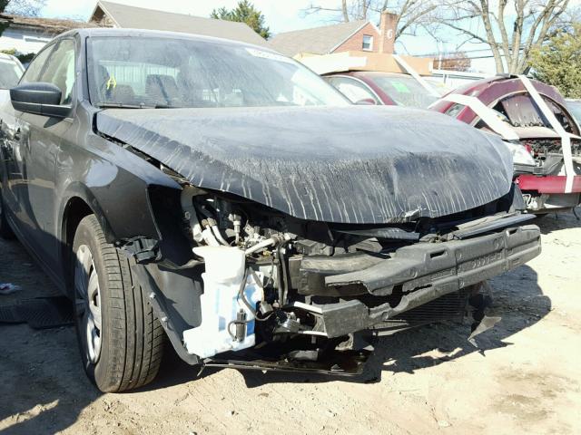 3VW2K7AJ9DM255359 - 2013 VOLKSWAGEN JETTA BASE BLACK photo 9