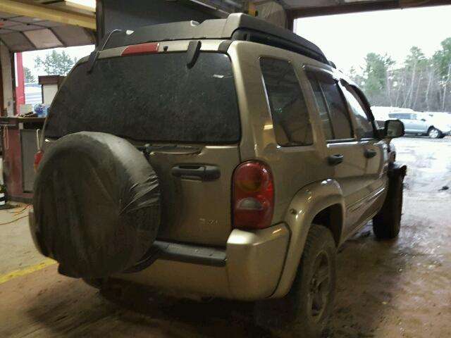 1J4GL38K93W576310 - 2003 JEEP LIBERTY RE GOLD photo 4