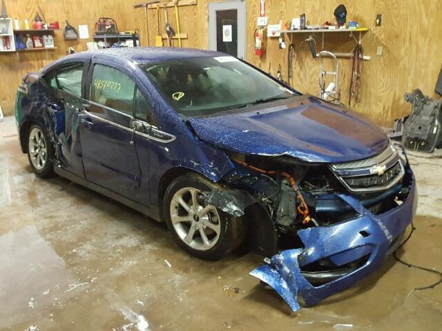 1G1RB6E41DU145958 - 2013 CHEVROLET VOLT BLUE photo 1