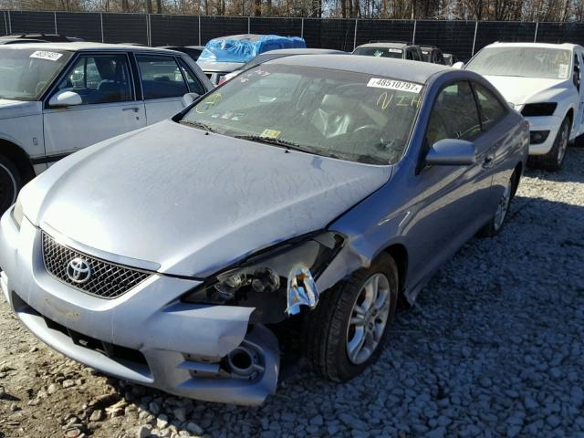 4T1CE30P17U755203 - 2007 TOYOTA CAMRY SOLA TWO TONE photo 2