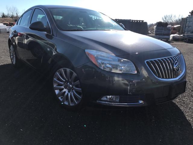 W04GR5EC5B1012866 - 2011 BUICK REGAL CXL GRAY photo 1