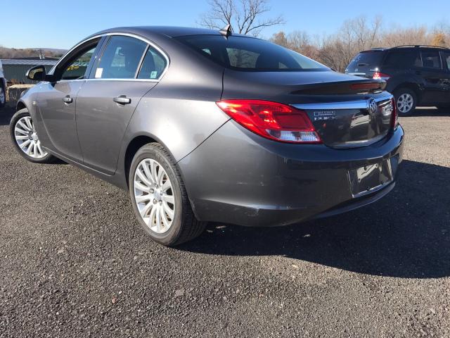 W04GR5EC5B1012866 - 2011 BUICK REGAL CXL GRAY photo 3