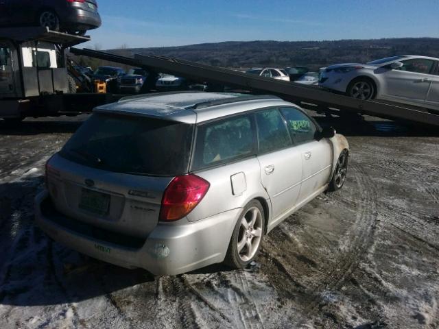 4S3BP626X67333718 - 2006 SUBARU LEGACY 2.5 SILVER photo 4